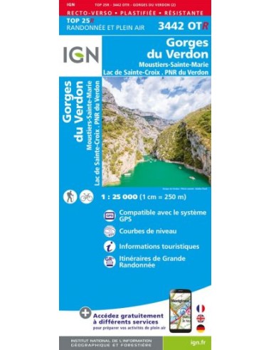 3442OTR GORGES DU VERDON MOUSTIERS SAINT MARIE (R)