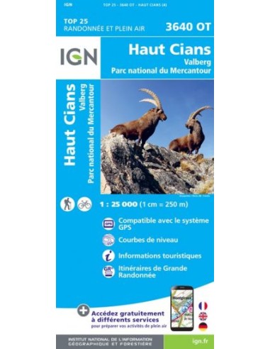 3640OT HAUT CIANS/VALBERG PN DU MERCANTOUR