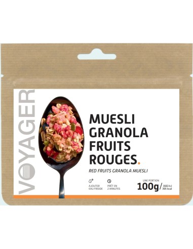 MUESLI GRANOLA FRUITS ROUGES