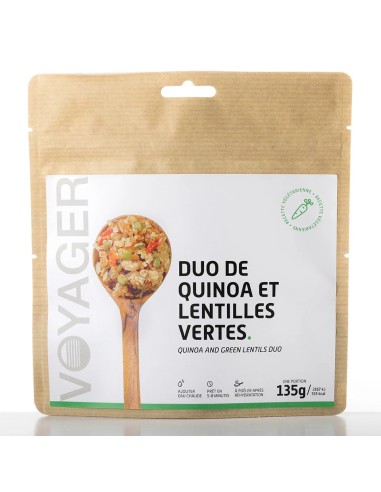 DUO DE QUINOA AUX LENTILLES FACON PANCAKE