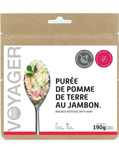 PUREE DE POMMES DE TERRE AU JAMBON + 1000 KCAL