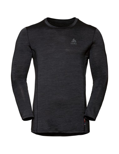 MERINO 130 BL TOP CREW NECK LS