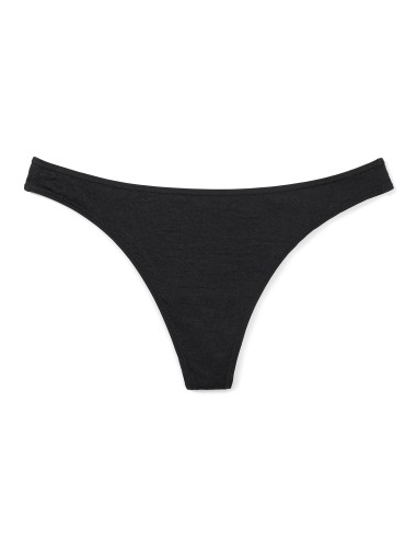 W MERINO LACE THONG BOXED