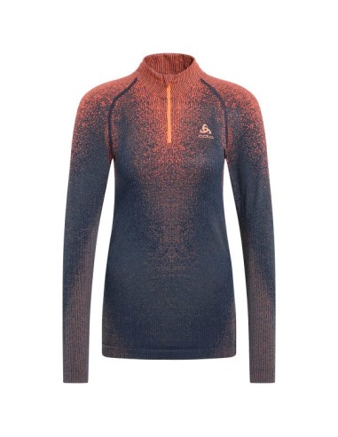 W BLACKCOMB ECO BL TOP TURTLE NECK LS HALF ZIP