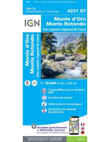 4252OT MONTE RENOSO PNR DE CORSE